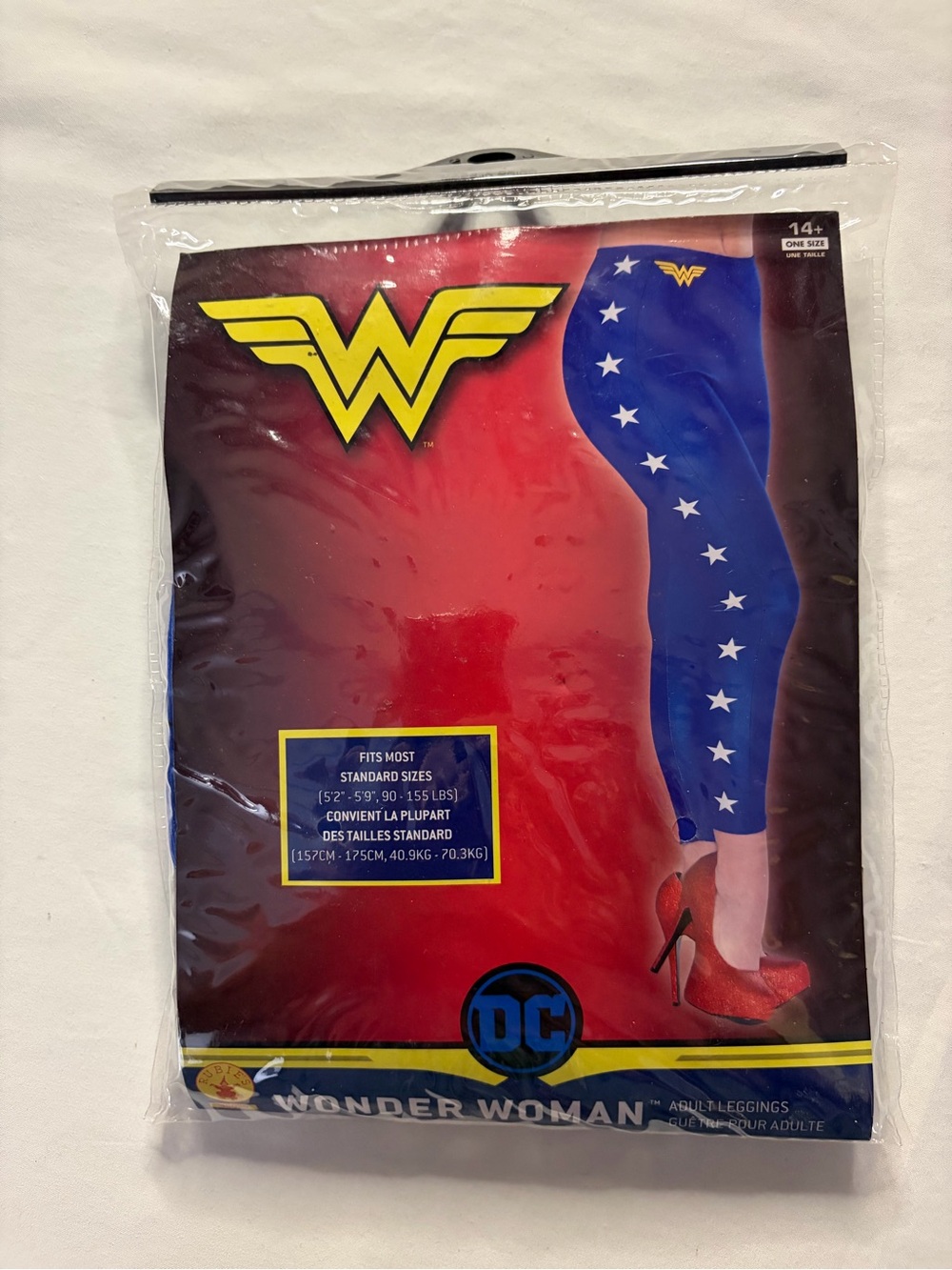 Wonder Woman Adult Leggings Dress Up Costume One Size Fit All